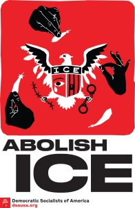 Poster - Abolish Ice - DSA national